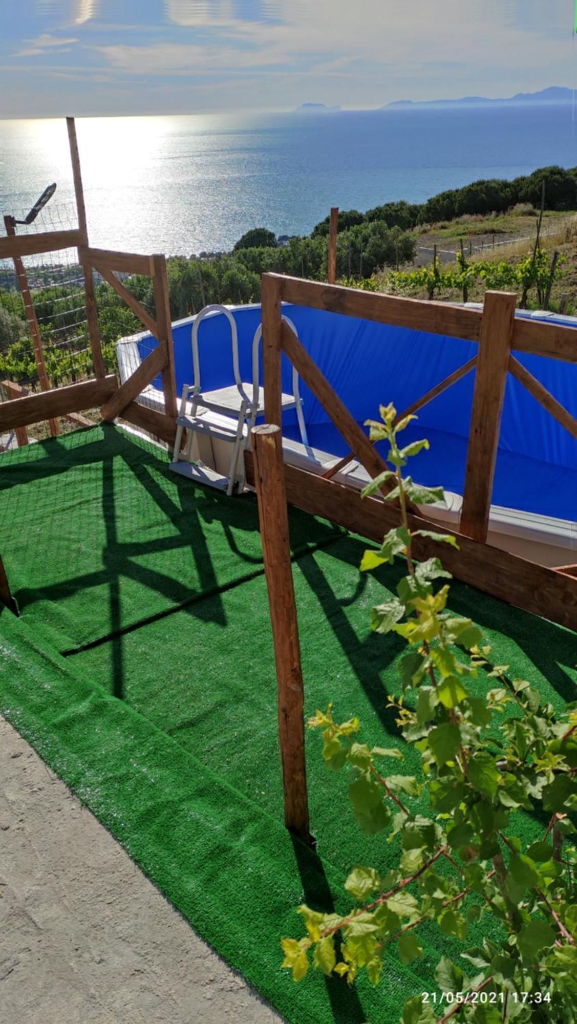 Una Terrazza Sul Mare Agropoli Exterior foto